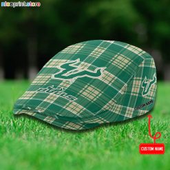 South Florida Bulls NCAA2 Flat Cap, Driving Cap M69