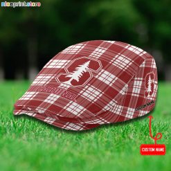 Stanford Cardinal NCAA2 Flat Cap, Driving Cap M69