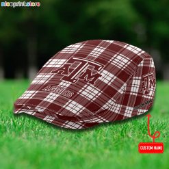 Texas AM Aggies NCAA2 Flat Cap, Driving Cap M69