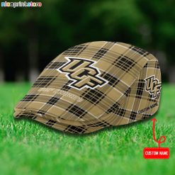 UCF Knights NCAA2 Flat Cap, Driving Cap M69