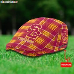 USC Trojans NCAA2 Flat Cap, Driving Cap M69