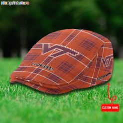Virginia Tech Hokies NCAA2 Flat Cap, Driving Cap M69