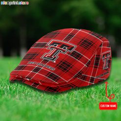 Texas Tech Red Raiders NCAA3 Flat Cap, Driving Cap M69