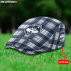 Connecticut Huskies NCAA4 Flat Cap, Driving Cap M69