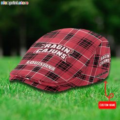 Louisiana Ragin Cajuns NCAA4 Flat Cap, Driving Cap M69