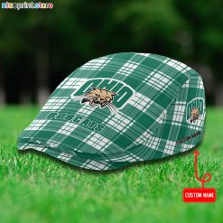 Ohio Bobcats NCAA4 Flat Cap, Driving Cap M69