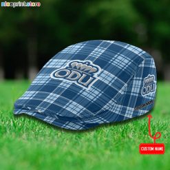 Old Dominion Monarchs NCAA4 Flat Cap, Driving Cap M69