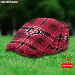 San Diego State Aztecs NCAA4 Flat Cap, Driving Cap M69