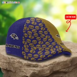 Baltimore Ravens NFL Ivy Cap, Flat Cap M06