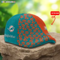 Miami Dolphins NFL Ivy Cap, Flat Cap M06