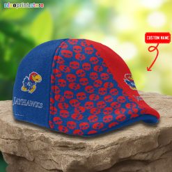 Kansas Jayhawks NCAA Ivy Cap, Flat Cap M06
