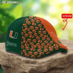 Miami Hurricanes NCAA Ivy Cap, Flat Cap M06