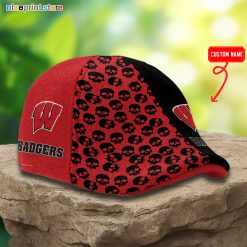 Wisconsin Badgers NCAA Ivy Cap, Flat Cap M06