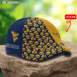 West Virginia Mountaineers NCAA2 Ivy Cap, Flat Cap M06