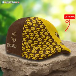 Wyoming Cowboys NCAA4 Ivy Cap, Flat Cap M06