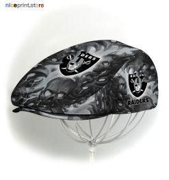 Las Vegas Raiders NFL Flat Cap, Driving Cap, Golf Cap M66