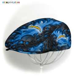 Los Angeles Chargers NFL Flat Cap, Driving Cap, Golf Cap M66