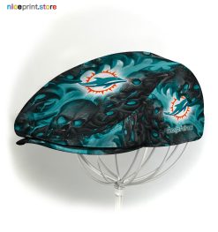 Miami Dolphins NFL Flat Cap, Driving Cap, Golf Cap M66