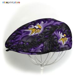 Minnesota Vikings NFL Flat Cap, Driving Cap, Golf Cap M66