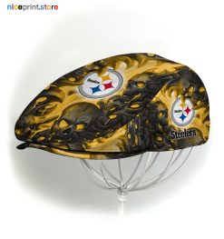 Pittsburgh Steelers NFL Flat Cap, Driving Cap, Golf Cap M66