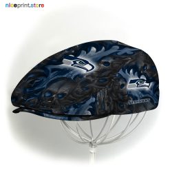 Seattle Seahawks NFL Flat Cap, Driving Cap, Golf Cap M66