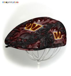 Washington Commanders NFL Flat Cap, Driving Cap, Golf Cap M66
