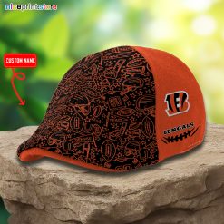 Cincinnati Bengals NFL Ivy Cap, Flat Cap M07