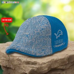 Detroit Lions NFL Ivy Cap, Flat Cap M07