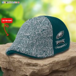 Philadelphia Eagles NFL Ivy Cap, Flat Cap M07