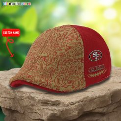 San Francisco 49ers NFL Ivy Cap, Flat Cap M07