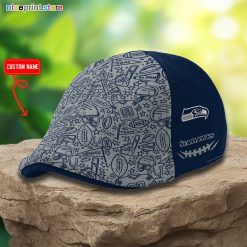 Seattle Seahawks NFL Ivy Cap, Flat Cap M07