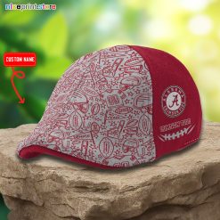 Alabama Crimson Tide NCAA Premium Ivy Cap, Flat Cap M07