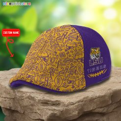 LSU Tigers NCAA Premium Ivy Cap, Flat Cap M07
