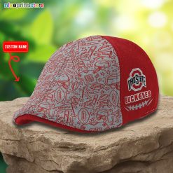 Ohio State Buckeyes NCAA Premium Ivy Cap, Flat Cap M07