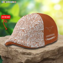 Texas Longhorns NCAA Premium Ivy Cap, Flat Cap M07