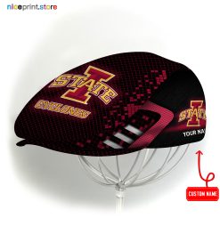 Iowa State Cyclones NCAA3 Jeff Cap, Flat Cap, Driving Cap M70