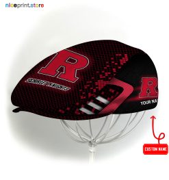 Rutgers Scarlet Knights NCAA3 Jeff Cap, Flat Cap, Driving Cap M70