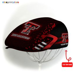 Texas Tech Red Raiders NCAA3 Jeff Cap, Flat Cap, Driving Cap M70