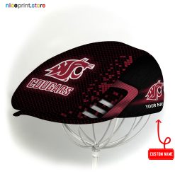 Washington State Cougars NCAA3 Jeff Cap, Flat Cap, Driving Cap M70