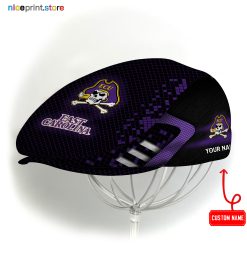 East Carolina Pirates NCAA4 Jeff Cap, Flat Cap, Driving Cap M70