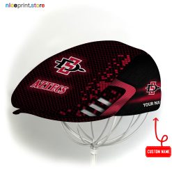 San Diego State Aztecs NCAA4 Jeff Cap, Flat Cap, Driving Cap M70
