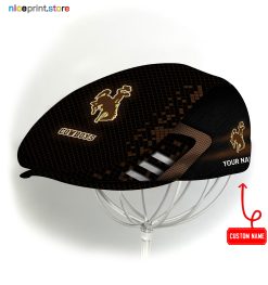 Wyoming Cowboys NCAA4 Jeff Cap, Flat Cap, Driving Cap M70