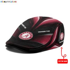 Alabama Crimson Tide NCAA Jeff Cap, Flat Cap, Driving Cap M71