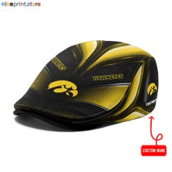 Iowa Hawkeyes NCAA Jeff Cap, Flat Cap, Driving Cap M71