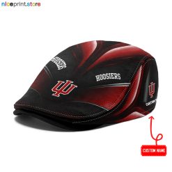 Indiana Hoosiers NCAA2 Jeff Cap, Flat Cap, Driving Cap M71