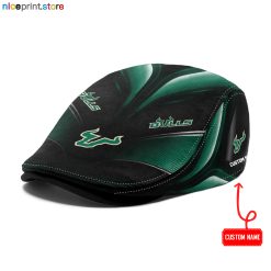 South Florida Bulls NCAA2 Jeff Cap, Flat Cap, Driving Cap M71