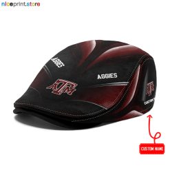 Texas AM Aggies NCAA2 Jeff Cap, Flat Cap, Driving Cap M71