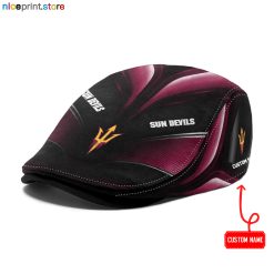 Arizona State Sun Devils NCAA3 Jeff Cap, Flat Cap, Driving Cap M71