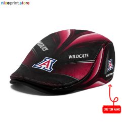 Arizona Wildcats NCAA3 Jeff Cap, Flat Cap, Driving Cap M71