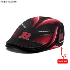 Rutgers Scarlet Knights NCAA3 Jeff Cap, Flat Cap, Driving Cap M71